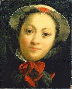 Carl Gustaf Pilo Portrait of Mrs Charlotta Pilo Spain oil painting artist